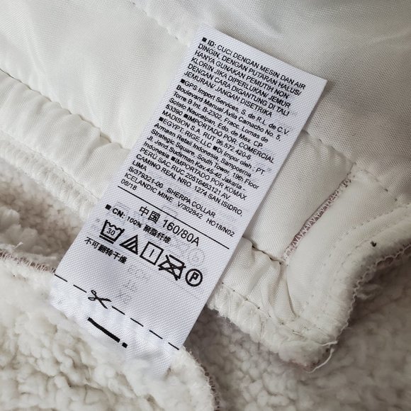 Old Navy Women's Sherpa Moto Jacket, Heather Pink - Picture 10 of 11